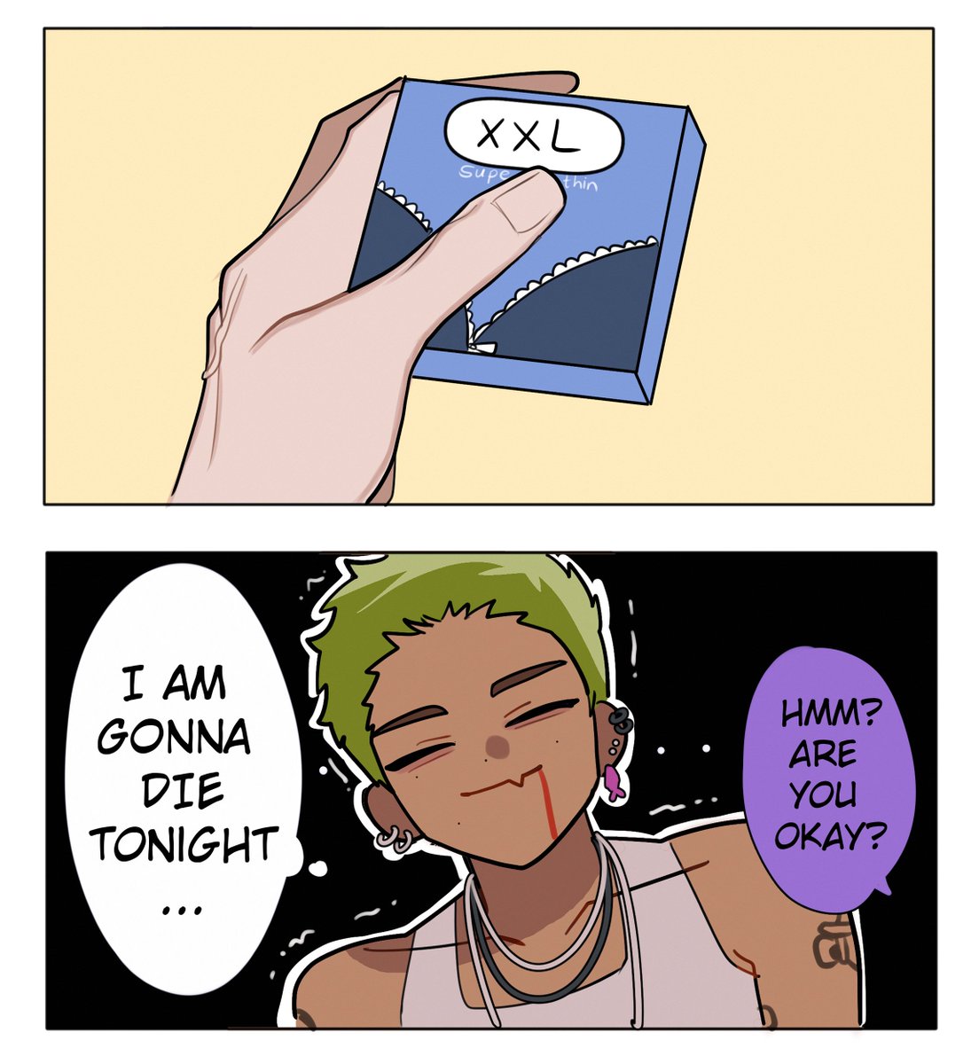 nanaaaaa_133's tweet photo. Spoiler: he did survive👍
- Isekko College AU https://t.co/04DrSBmJMM