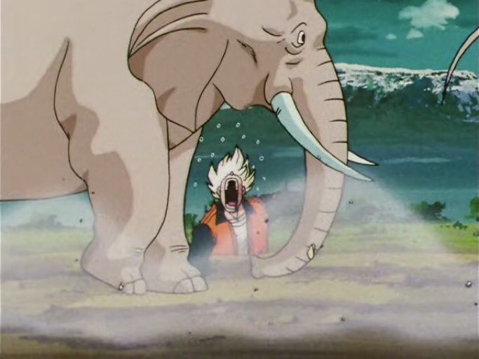 SaladSaiyan's tweet photo. “The Cell Saga Elephant vs Sukuna Isn’t Close” https://t.co/2WRL12un1I