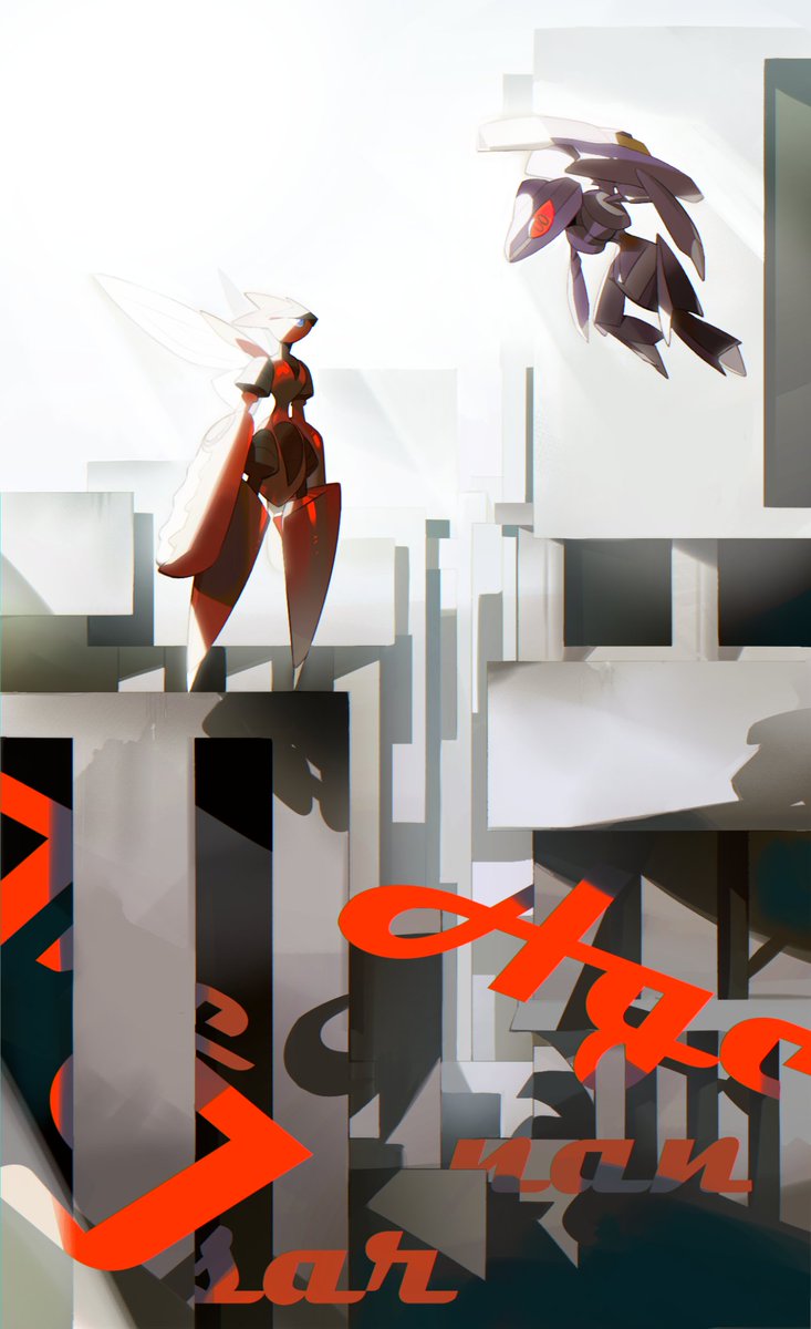 cyenmoka's tweet photo. ✂️🐞⚙️

#Scizor
#ハッサム
#ゲノセクト https://t.co/3tO0EyCYAz