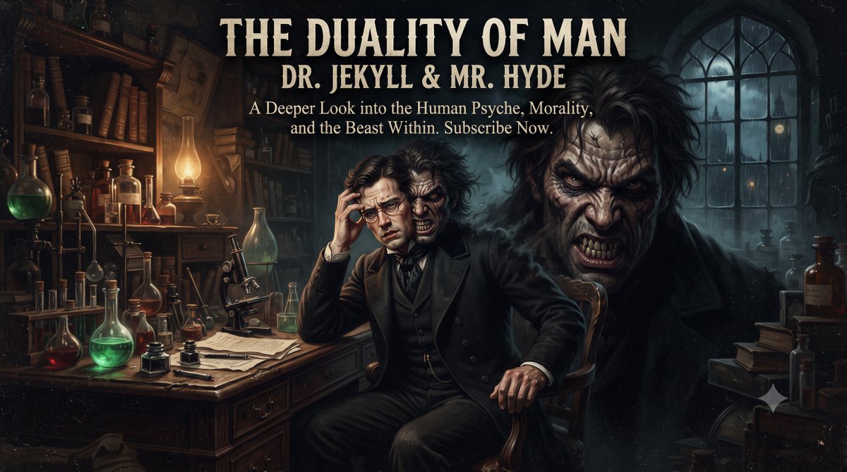 RyanTJacobs1's tweet photo. #drjekyllmrhyde #alternativeversion #storytelling #revision #writer #creativewriting #share #activereading #nonduality #duality #lionofJudah https://t.co/DFmmlMHPpb