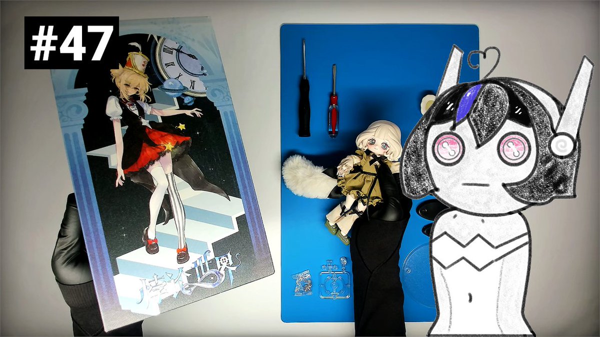 OurVirtualTime's tweet photo. 【HANDCAM】BJD Blind Box + Stand Building #bjd #ovt #vtuber
LIVE NOW: https://t.co/3k2co6qrqu https://t.co/BQxtc1tUq4