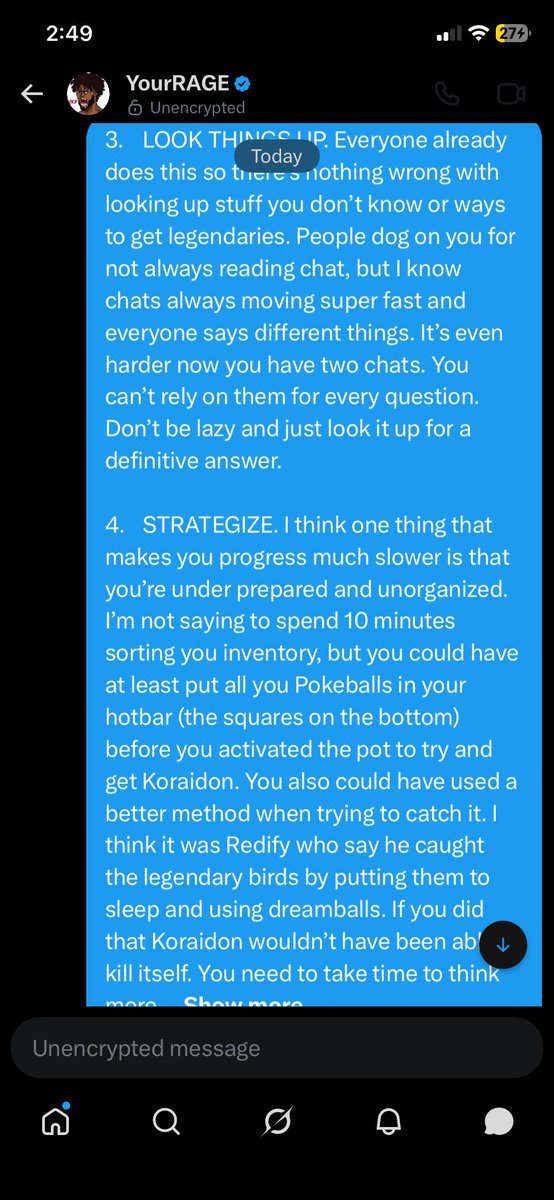 FluffBuff7's tweet photo. Good day YRG family, I just dmed this to Rage, but I figure he won’t see it so I wanted to post it in the com. Do y’all agree with me? Lmk if I’m a drooler 👍 https://t.co/2cyXjfuucV