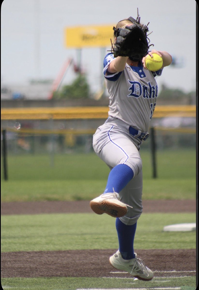 CalZiemba2030's tweet photo. 2025-2026 15U Lady Dukes - Indiana Summer Recap: Record: 62-20-2 

OFFENSE (Bunt, Slap, Hit) 
Games Played: 38
Plate Appearances: 106
At Bats: 92 
Average: .456
On Base %: .515
On-Base + Slug %: 1.082 
Slugging %: .567
Hits: 41
Singles: 33
Doubles: 6
Triples: 2
Home Run: 0
RBI: 27
R: 30
BB: 11
SO: 9
KL: 5
HBP: 0
SAC: 3
ROE: 4
FC: 5
SB: 16 .. CS: 3 .. PIC: 1 …. %84.21

DEFENSE (1B, P, OF, Utility) 
Total Chances: 103
Assists: 4
Putouts: 97
Fielding %: .981
Errors: 2 
Double Play: 2
Triple Play: 0 

PITCHING 
IP: 22
GP: 10
GS: 6
BF: 120
#P: 444
H: 30 
R: 25 
BB: 27
SO: 13 
ERA: 7
WHIP: 2.5 
LOB: 25 
WP: 7
BAA: .333

A great year with a great TEAM 🤟🥎💙
Can’t wait to see what a Winter of hard work will bring in the Spring!! 

@ExtraInningSB 
@LineDsoftball 
@PrepSoftball 
@MajorPrepSports 
@DispatchPreps 
@ncsa 
@EastonFastpitch 
@RawlingsSB 
@EvoShield 
@newbalance 
@Coach2K_OSU 
@Paige_McMenemy 
@mzerkleee 
@StacyMayJohnson 
@Coach_Alameda 
@CoachJordanSB 
@UofL_CoachHolly 
@UKCoachLawson 
@VTechSBcoach 
@JenTeague24 
@RhondaRevelle 
@CoastRecruits 
@CoastRecruitsSB