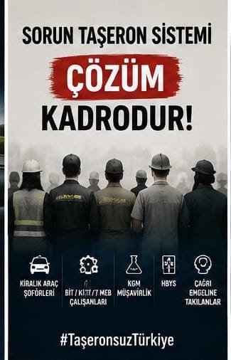 alican08341's tweet photo. TaşeronsuzTürkiye
Yıllar geçti, umutlarımız hiç bitmedi.
Şimdi verilen sözlerin tutulmasını bekliyoruz.
Taşeron bitsin, adalet kazansın. "Kadro lütuf değil, anayasal bir hak ve sosyal adalet gereğidir."
Bu tweetler, özellikle @RTErdogan @Akparti @dbdevletbahceli https://t.co/eAT9OvnQEe