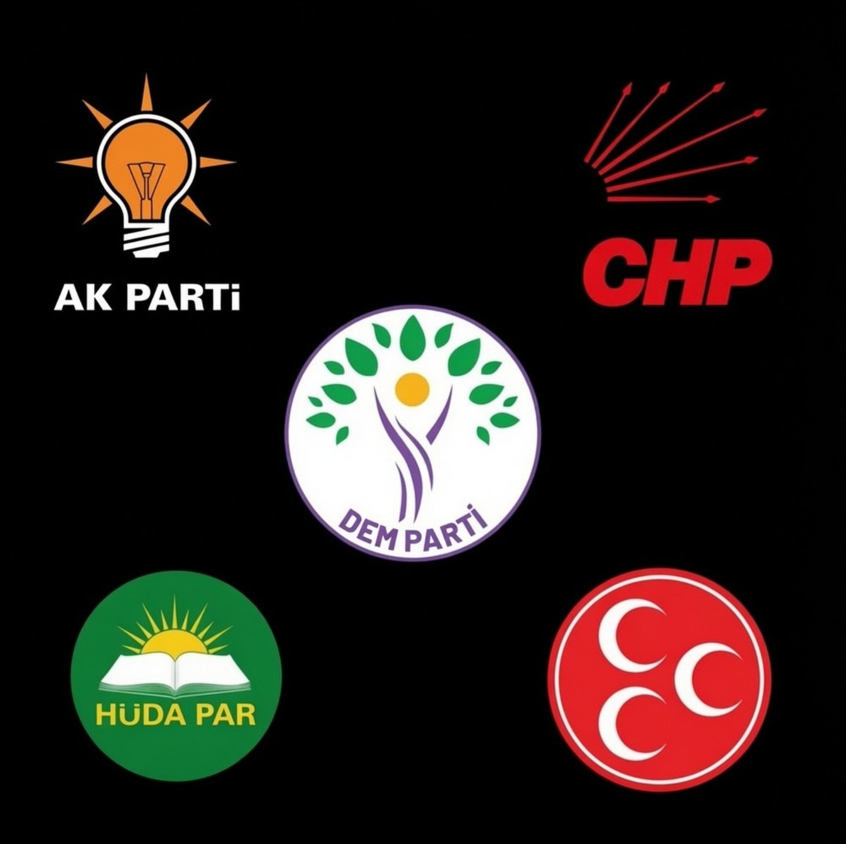 Turkunsesi1's tweet photo. SON DAKİKA | Çerçeve Yasa teklifine imza atan partiler:

• AK Parti
• CHP
• MHP
• DEM Parti
• HÜDA PAR

• YENİ Parti henüz kararını açıklamadı.

• İYİ Parti imza atmayacağını duyurdu.

• Yeniden Refah Partisi imza atmadı, #ÇerçeveYasa için referandum yapılmasını istedi. https://t.co/WgGjl9jzPQ