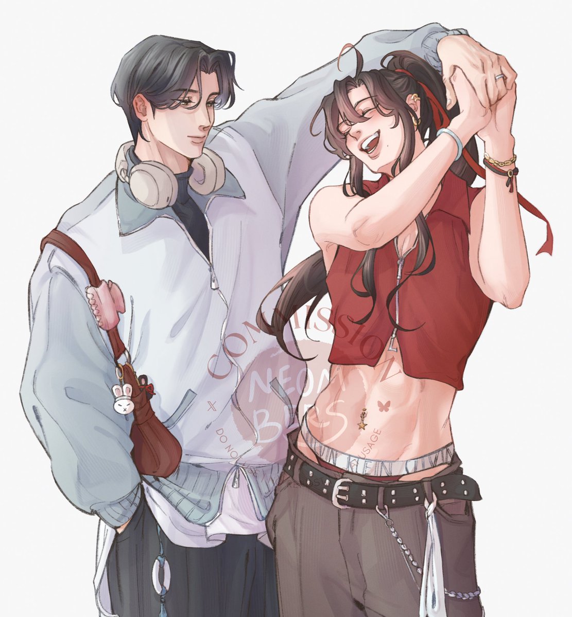 neombers's tweet photo. modern!au wangxian comm 🩵❤️

#忘羡 #wangxian https://t.co/76YwcZD50U
