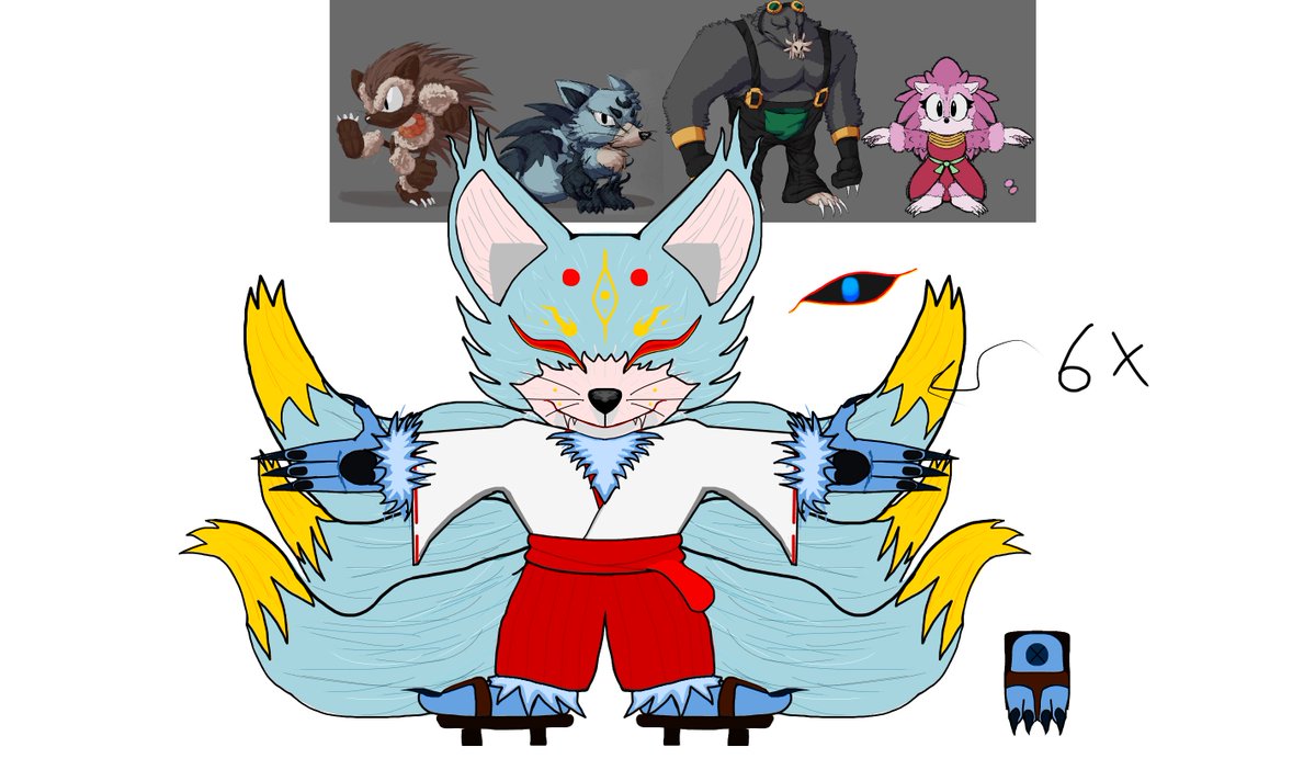 Kalpas90's tweet photo. #execomunity  
Another fart art for Gods veil ya
skin idea for Kitsu.
and just Turbo if he was Kolossos (not a skin concept) https://t.co/WIbLDwgucD