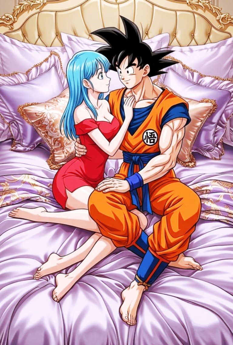 sebastiananticr's tweet photo. Goku y Maron #Goku #Maron #DragonBall #DBZ #Shippeo #IA #otaku https://t.co/lZVrGPsr8c