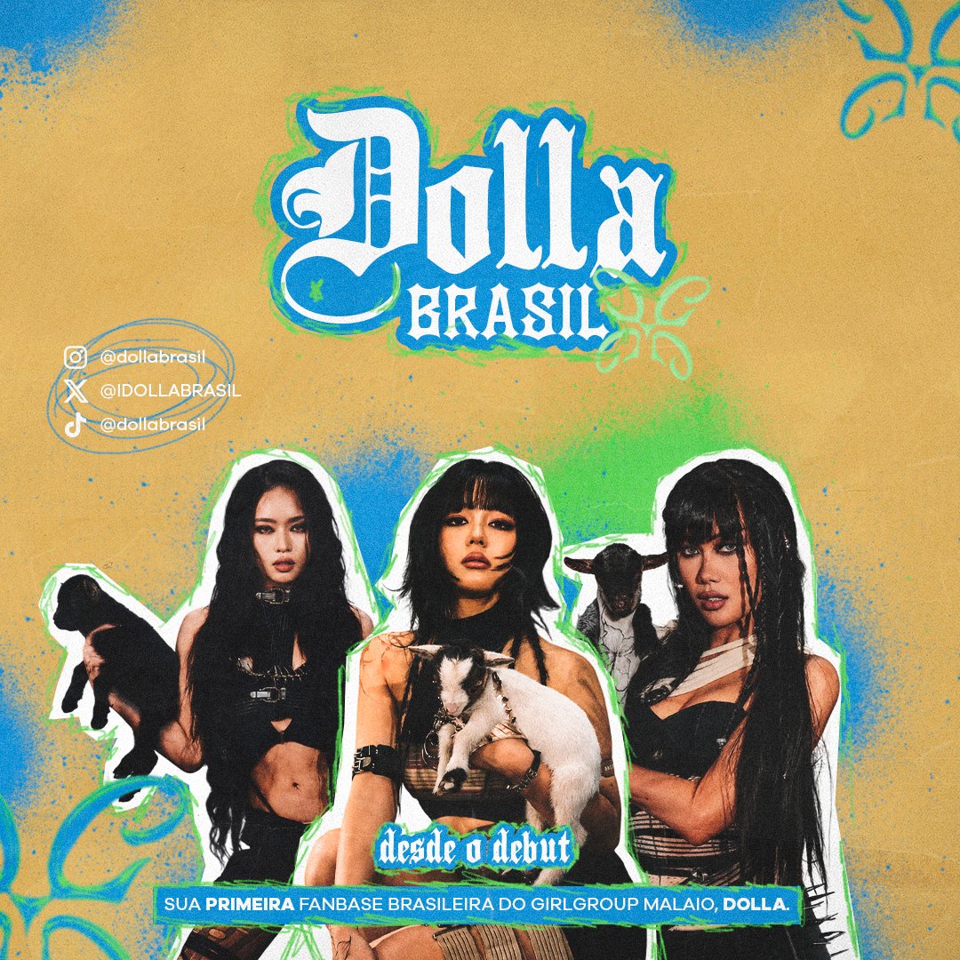 IDOLLABRASIL's tweet photo. 🇧🇷 | Sejam todos bem-vindos a sua primeira fanbase brasileira dedicada ao grupo feminino da Malásia @dollaofficialMY 💛
🔔 Ativem as notificações!
#DOLLA #idolla #DOLLABRASIL https://t.co/poHnF9W8UU