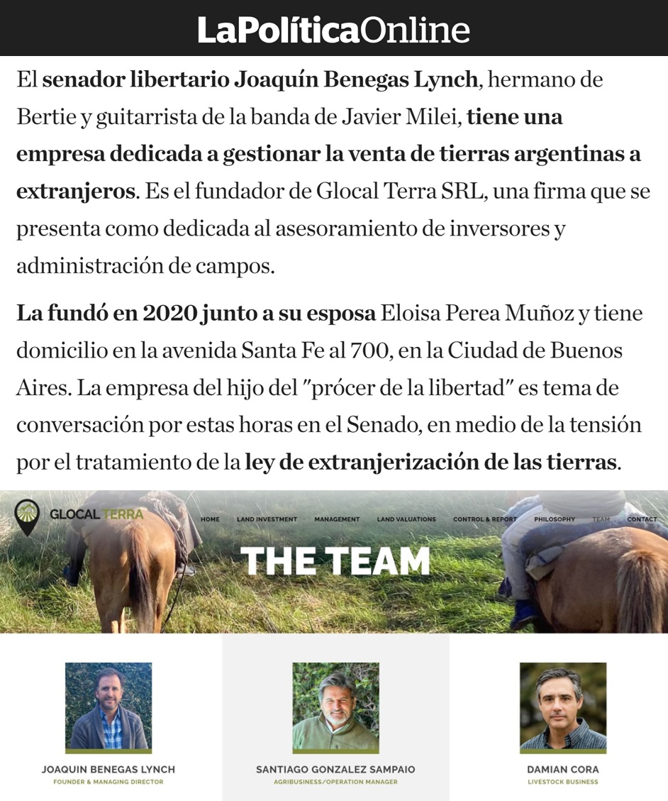 porquetendencia's tweet photo. "Benegas Lynch":
Por los comentarios sobre la empresa Glocal Terra https://t.co/ROPxdD0pFd