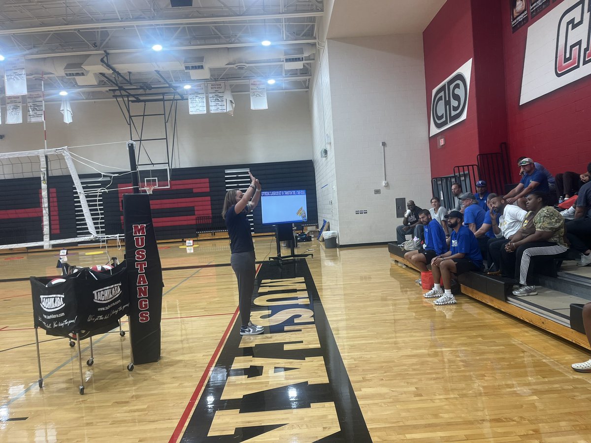 RamirezCoach's tweet photo. @BrandyLynch Thanks for bringing great @OPENPhysEd PD for our @CFBISD PE department! https://t.co/AIFdYDrPG7
