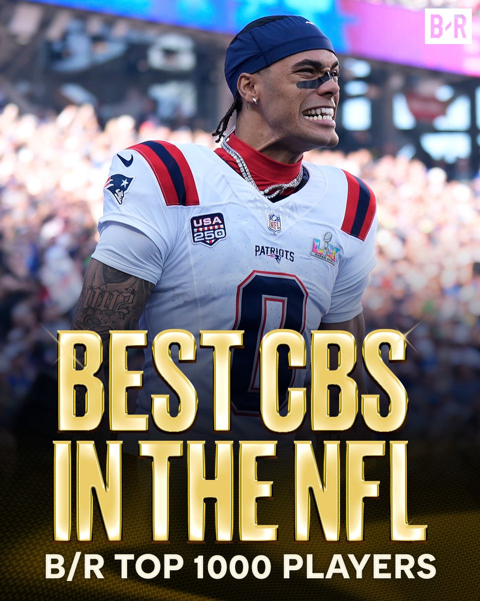 BleacherReport's tweet photo. BEST CORNERBACKS IN THE NFL 🔒

113) Deonte Banks
62) Travis Hunter
27) Joey Porter Jr.
17) Jaylon Johnson
🔟 Cooper DeJean
2️⃣ Derwin James

FULL LIST HERE: https://t.co/1JcLmdHA8I https://t.co/z7qeYDw5GO