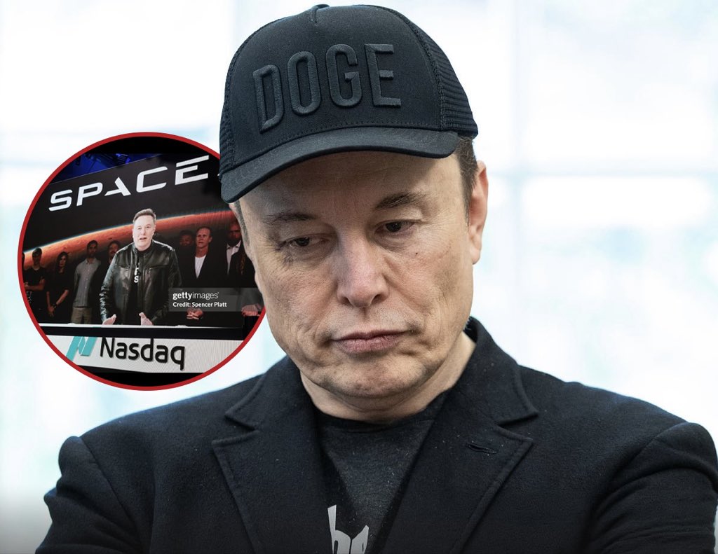 tiltc137's tweet photo. SpaceX stock tanks over 9% despite a 92% revenue increase https://t.co/DPH679OzsT