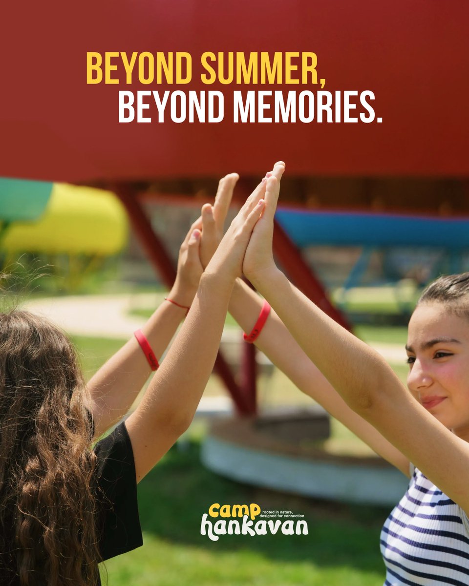 AMAA_Armenia's tweet photo. Days in nature. Creative learning. Team challenges. A values-driven environment.

At Camp Hankavan, children discover their potential, build confidence, and grow through love, respect, responsibility, and teamwork. https://t.co/AOaDaLHZch
