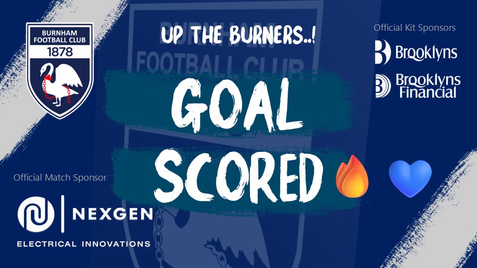 BurnhamFC1878's tweet photo. GOAL: BURNHAM 1-1 Amersham Town - Rafael Bertoli (14') https://t.co/nU2P4FkU7Y
