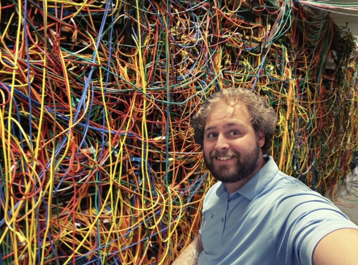 DataRevLLC's tweet photo. Spaghetti-cabled data closet causing you stress?
 
Let us at it. 😎
 
Data Revolution can clean it up! https://t.co/LSa3omGpXK