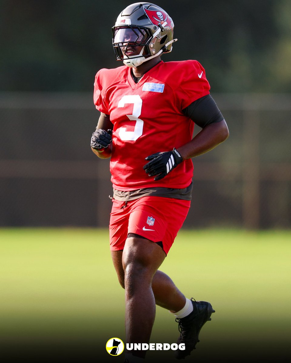 UnderdogNFL's tweet photo. Fowler: Rueben Bain Jr. has been "everything [the Bucs] have wanted and more" during training camp. https://t.co/h7rsr8unkd