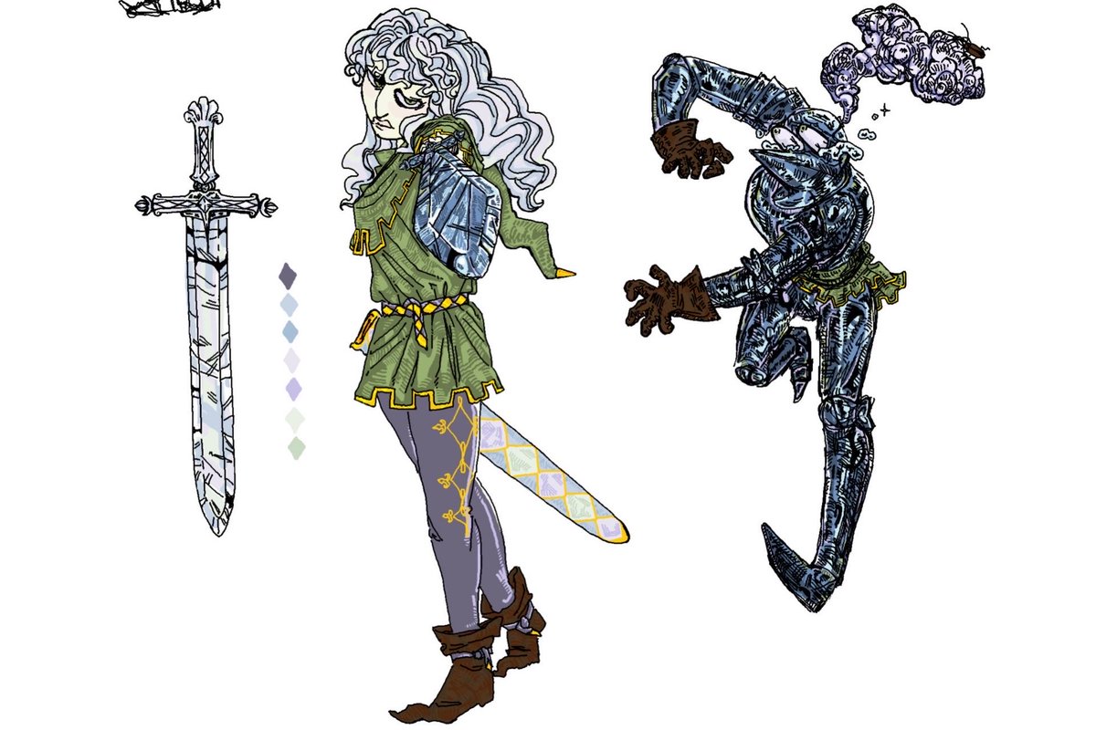 ItsJackSterling's tweet photo. @minjisera Mainly jus character and concept art for my stories https://t.co/HbXOYCZeow