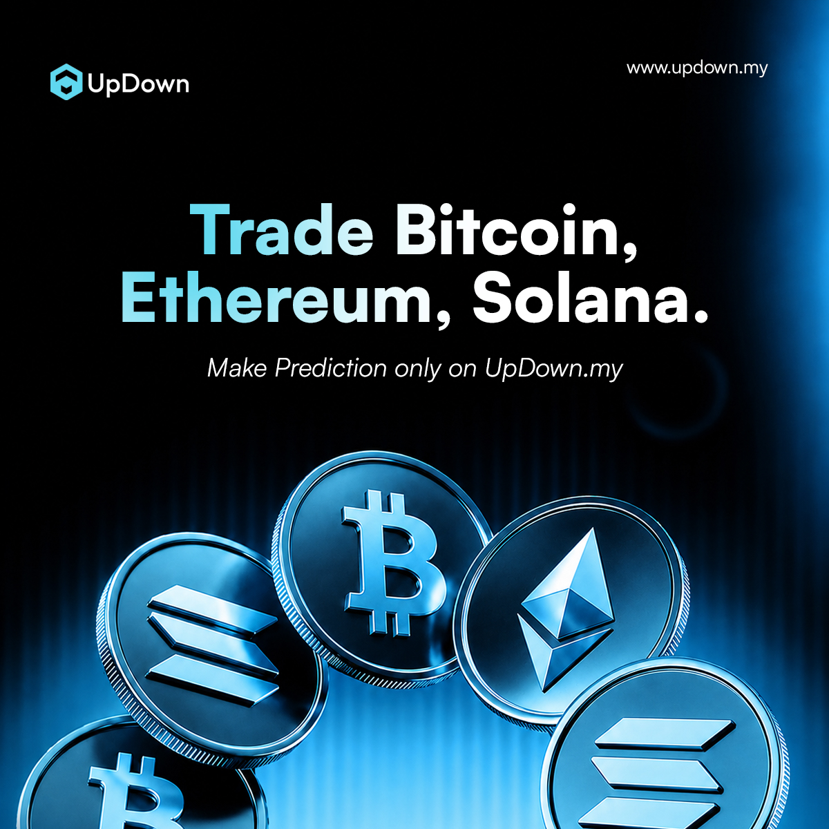 Official_UpDown's tweet photo. UpDown event is live!
Be among the first to experience the future of crypto predictions.

Predict Bitcoin, Ethereum & Solana
Climb the leaderboard
Every Monday, the #1 player wins $100

The full UpDown experience is launching soon with even more features, competitions, and a whole new prediction experience.
Don't miss your chance to get ahead before everyone else.
👉 https://t.co/9Y4Oi3HwJC

#UpDown #Crypto #Bitcoin #Ethereum #Solana #Trading #CryptoTrading #Prediction #BTC #ETH #SOL #Web3 #CryptoCommunity