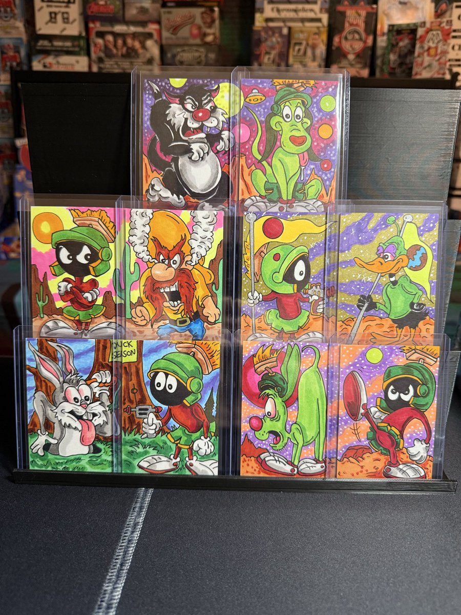VerbalsWorld's tweet photo. With the new Coyote vs ACME movie releasing this month, I wanted to throw some pano sketches in stream from the one and only Chad Scheres!

Don’t miss out! —> https://t.co/KTzPMGUcc5

#Topps #WhatNot #TheHobby #TradingCards #LooneyTunes https://t.co/L9XQ1wD2DU