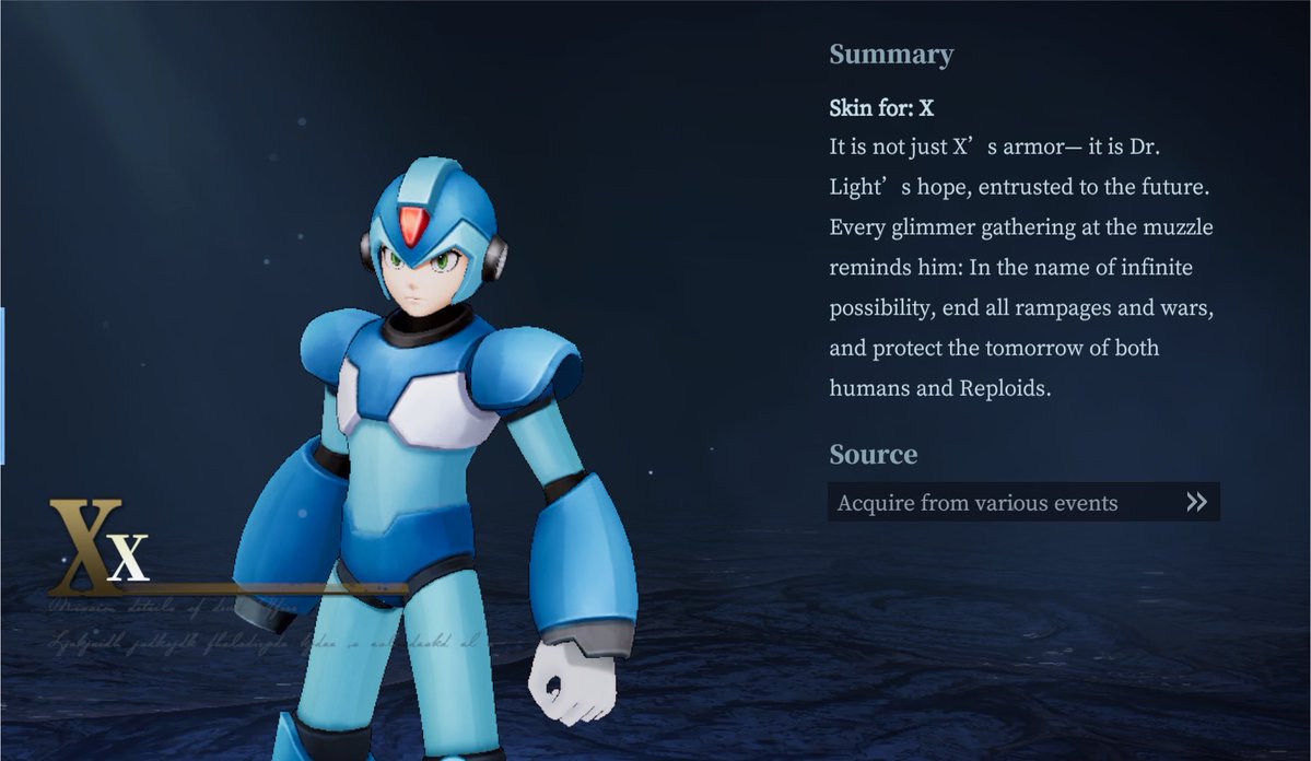 MidnightKolrath's tweet photo. Megaman X’s skins in Devil May Cry: Peak of Combat https://t.co/xEFInlV3S0