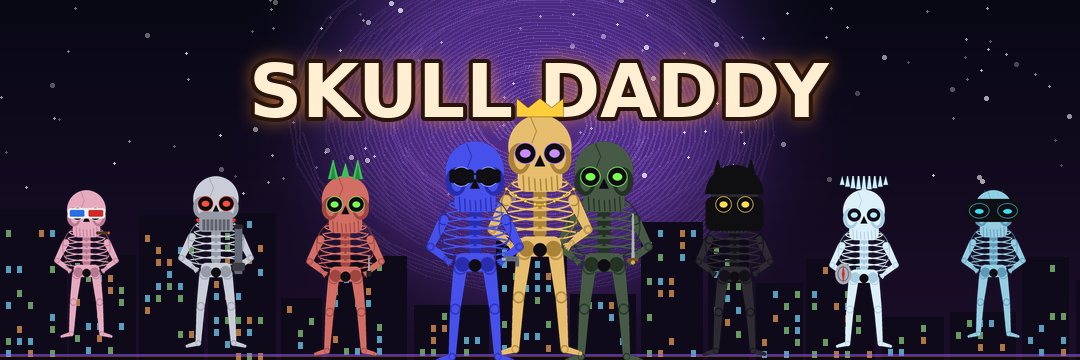 SkullDaddyRH's tweet photo. Robinhood said start at zero, so we made the mint price $0. 💀 

3,333 Skeletons + 3,333 $DADDY tokens/NFT

 No excuses left! https://t.co/RcqHck98v9