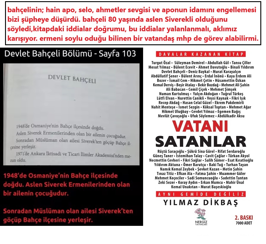 Ak8deniz's tweet photo. @pusholder bahçelinin kurucu önder dediği vatan haini apo aşağıda. akraba olsan ancak bu kadar yardım edersin. Asılmaktan kurtardı şimdide hapisten çıkaracak gibi.  https://t.co/bkR3SOlAOS https://t.co/vlJ2biPHal