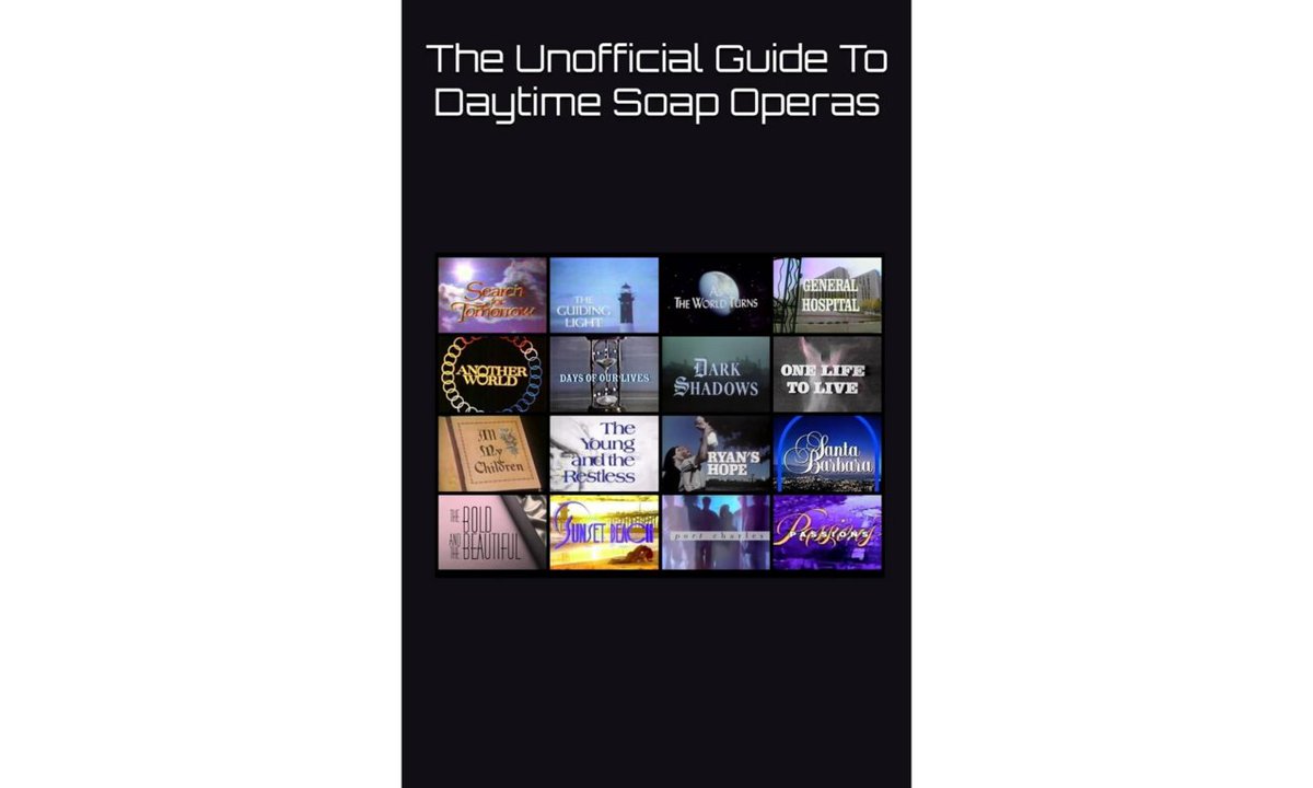 SoapCrushWorld's tweet photo. The Unofficial Guide To Daytime Soap Operas
More details: https://t.co/wGUK3bW75U
#DaytimeSoaps #SoapOperas #SoapOperaFans #SoapOperaTrivia #SoapOperaHistory #ClassicSoaps #ModernSoaps #DaytimeDrama #PrimetimeDrama #RadioDrama #StreamingDrama #PodcastDrama #SoapAwards #SoapRa… https://t.co/ciQlzx9f6I