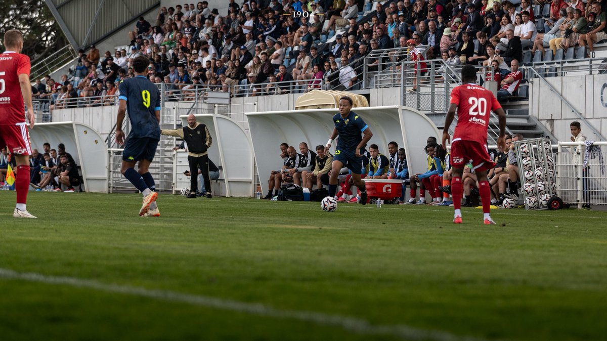 StadeBriochin's tweet photo. Les Griffons s'inclinent face au Stade Brestois pour leur quatrième match de préparation.
Kemo Kenneh avait ouvert le score dès l'entame de la rencontre. ✅

#golestade https://t.co/7lZSLLn1Tz