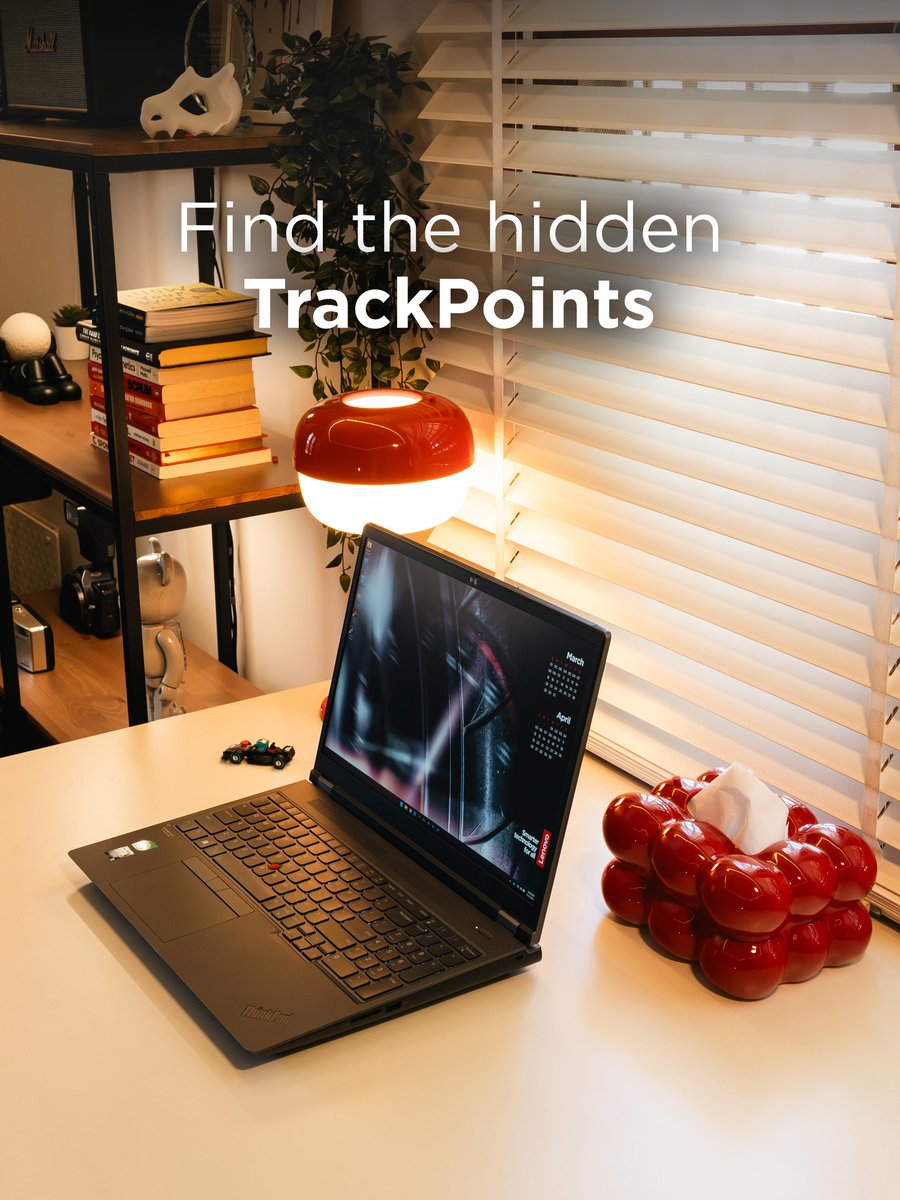 Lenovo's tweet photo. Grab your magnifying glass and look closely!
How many TrackPoints can you find? https://t.co/sSrpSUlzYB