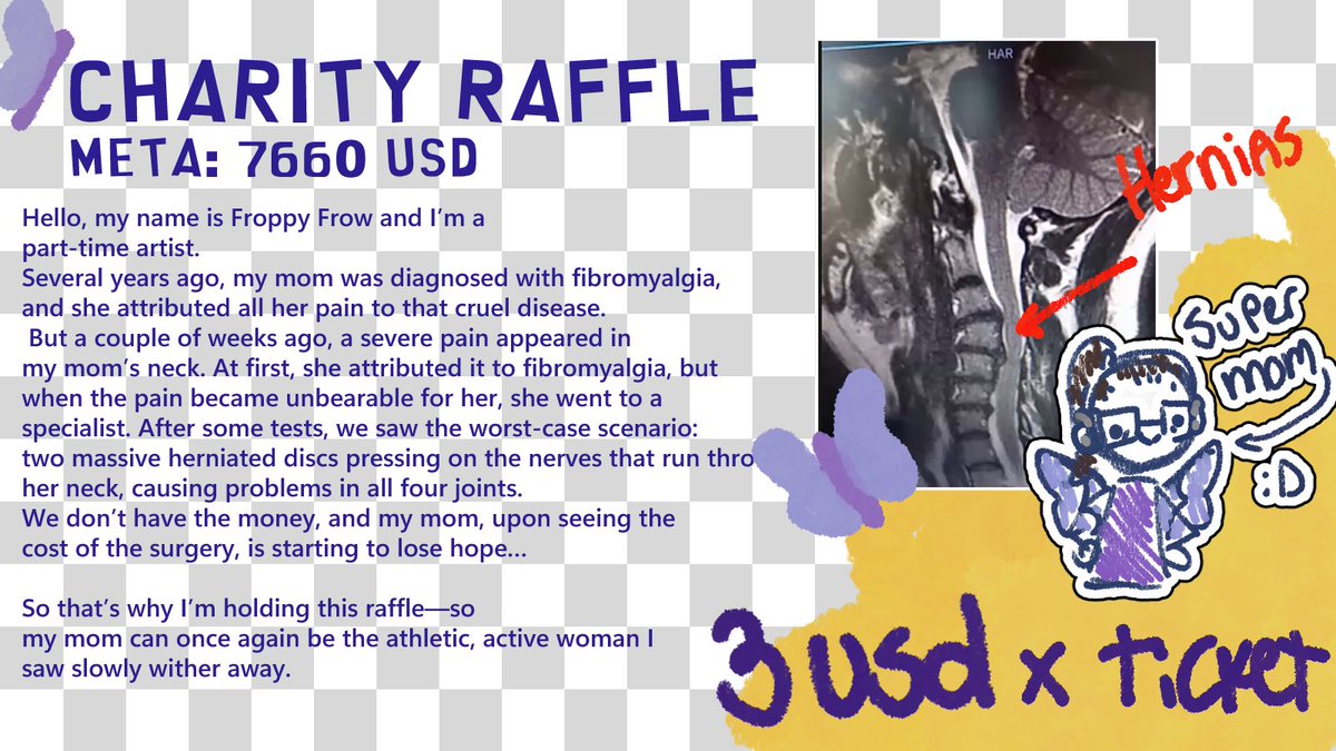 iamfroppy's tweet photo. Raffle to Help Pay for My Mom's Surgery 🦋
We're going through a tough time right now and can't afford such an expensive surgery

Every retweet, like, or donation will be a huge help

(traduccion de temu 🥀) https://t.co/9iqodCuF5V