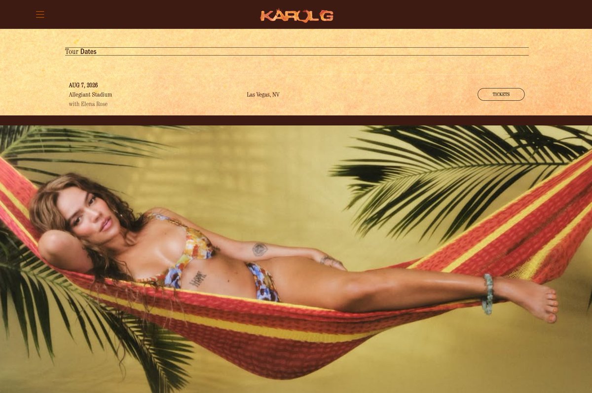 marschives's tweet photo. 📰 Rumor Mill (?)
According to several fan-speculations, since Karol G has an upcoming tour show on August 7th (Friday) at the Allegiant Stadium in Las Vegas, certain conjectures state that Bruno Mars might possibly appear as a special guest on her show to perform their upcoming collaboration, ‘Still’.

This information is currently unverified.
(As always, TAKE THESE RUMORS WITH A GRAIN OF SALT.)