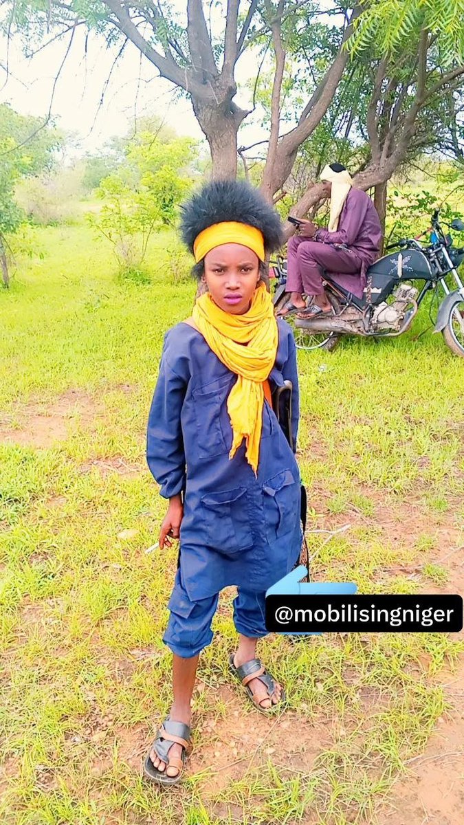 scope_360_media's tweet photo. This minor has been recruited as a member of the bandit group and appears to be⁸ approximately 10 to 15 years old, having been exposed to weapons, narcotics, and brutal acts perpetrated by the group😭😭😭 https://t.co/KNJbz7wS6i