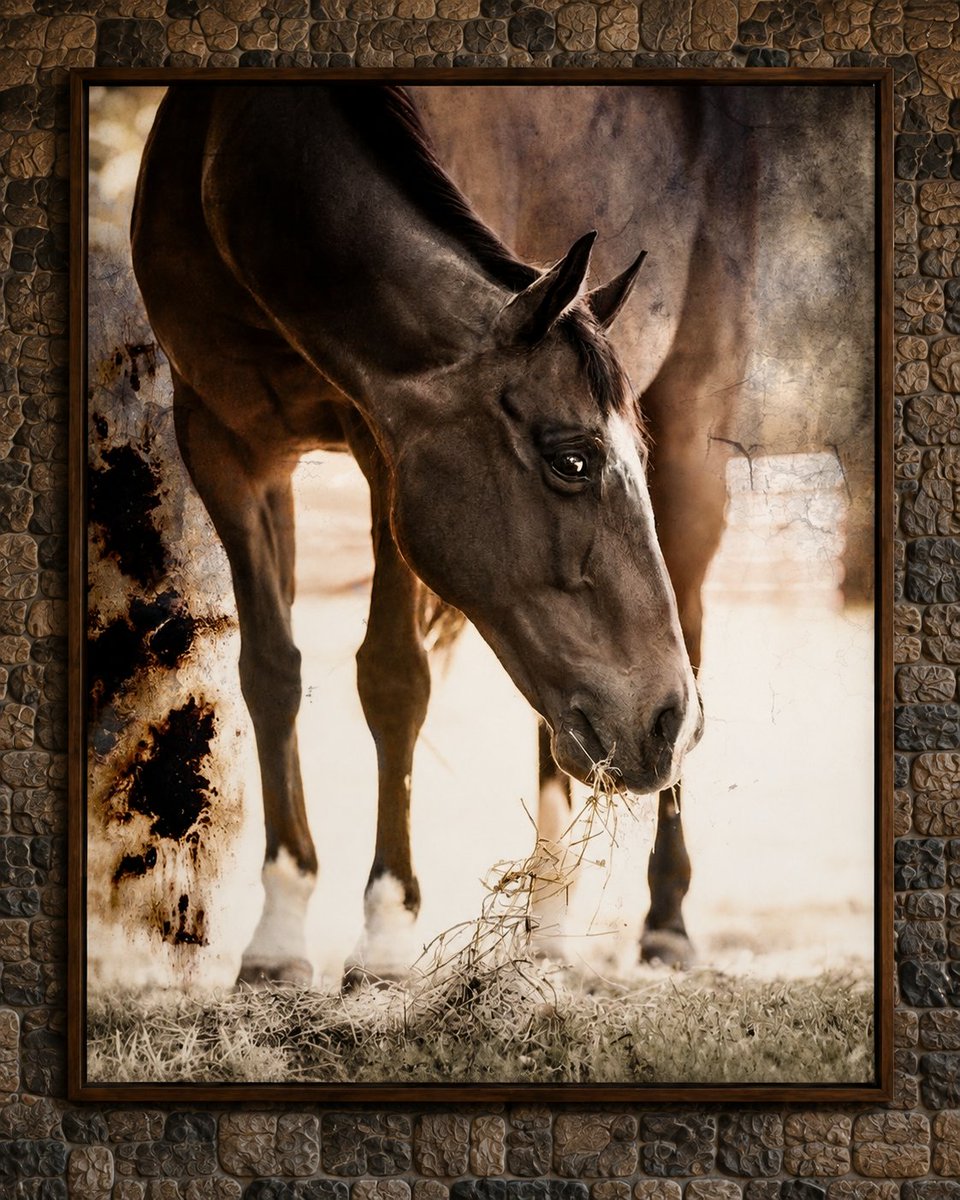 YourWesternDeco's tweet photo. The  Starzie Canvas Horse Art captures the gentle spirit and timeless beauty  of the horse in a peaceful portrait filled with warmth and  authenticity.
https://t.co/kXcufRIQZG https://t.co/JfSX1FHOia