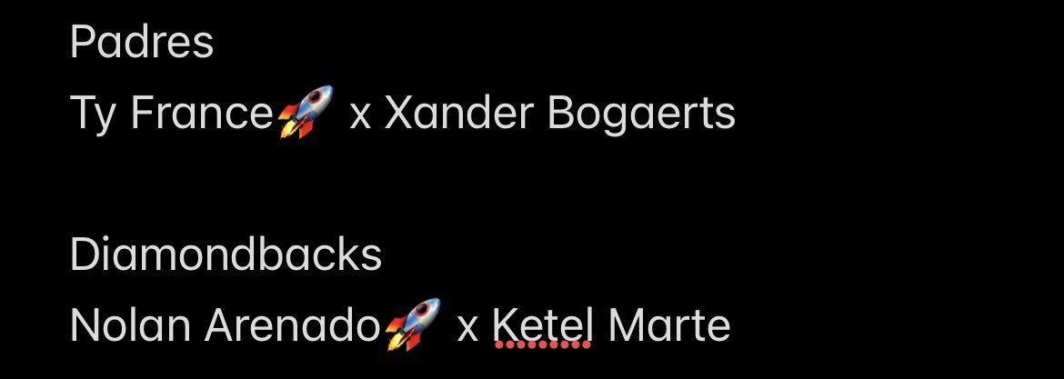 YankeesFan845's tweet photo. Here are the Homerun hitters I like for this evening based on Odds!! 

Make sure to play your bases!!

Good Luck 🍀 https://t.co/9VkcnJShOI