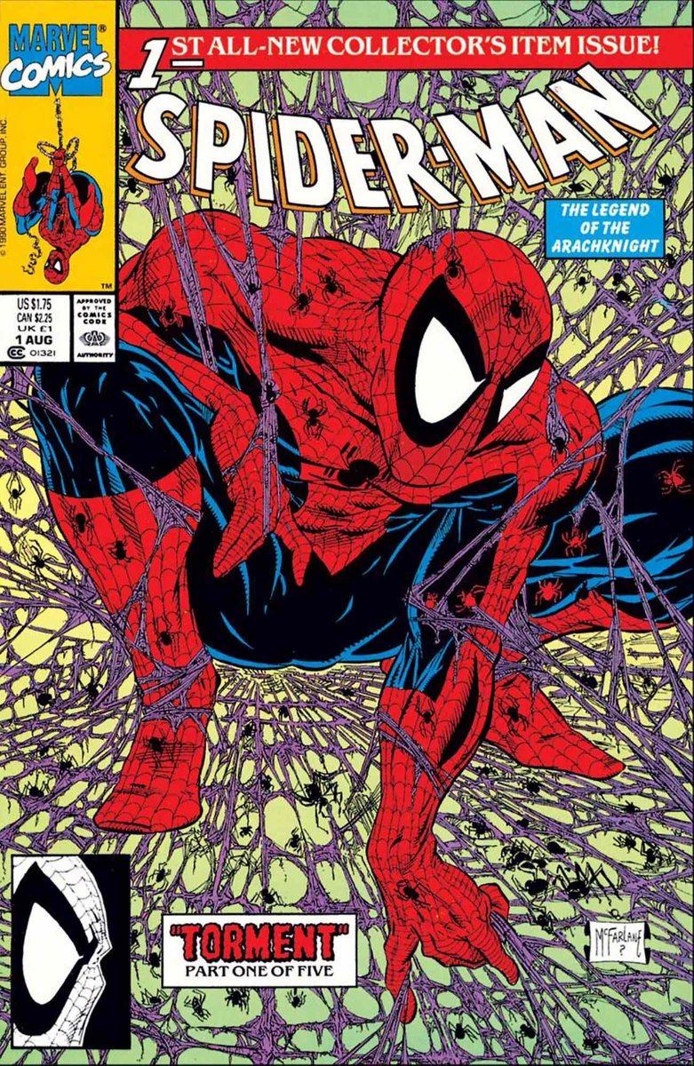 Kevin__Elevenn's tweet photo. @CapitanColombia @nightswayness So darker colours = Batman. Alrighty. That makes sense. So all these comics are an “evil” and “brutal” Spider-Man. https://t.co/EWUNXhLhPo