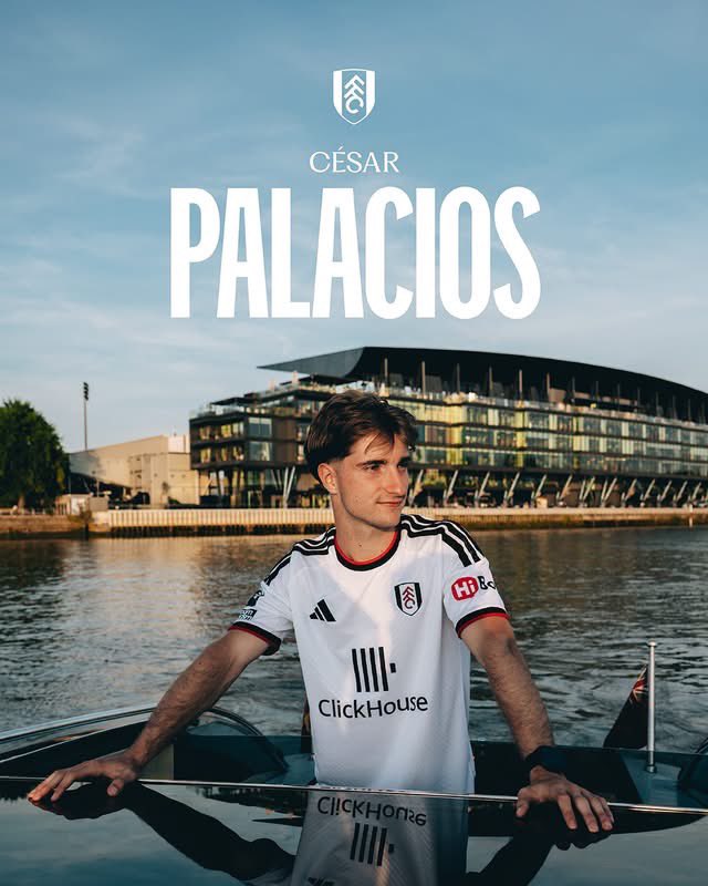 FC7897's tweet photo. #FFC have also confirmed the signing of Cesar Palacios from #RMCF in a deal worth £8.5m, with Los Blancos retaining a 30% sell on clause. https://t.co/0zede7Xerm