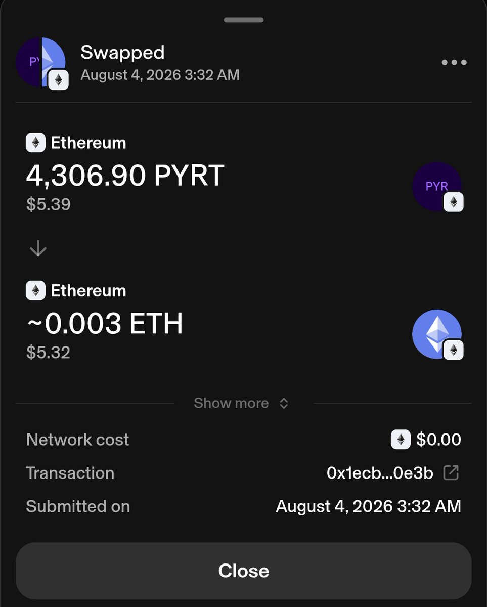 juyowin's tweet photo. drpd kelamaan nunggu naik takutnya keburu turun lagi akhirnya aku swap skrg dan dapet price segini 🤩 (pdhl kmrn belinya cuma $5.20) https://t.co/VD8Q3Wcw7O