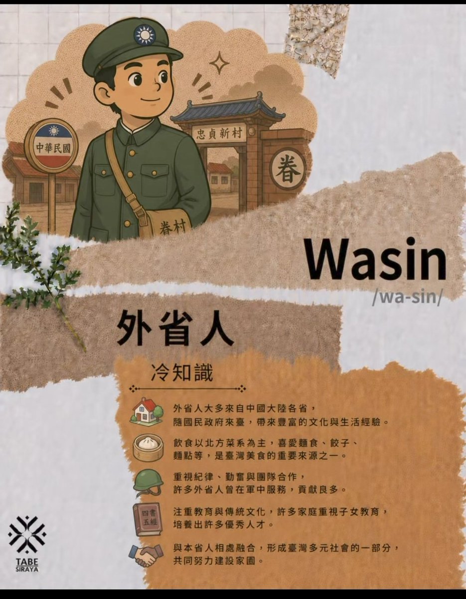 Wtr_ePiansoo's tweet photo. 雞腳早就 sô 出來ah🤪
「外省人重視紀律」「外省人和本省人相處融合」「閩南人是臟東西」 https://t.co/nRUMUF7ECU