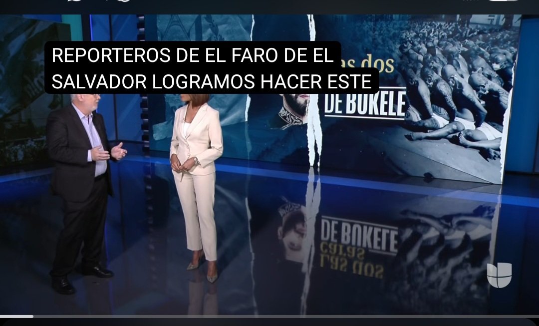 GabyRodriguezSV's tweet photo. Comencé a ver el documental Las dos caras de Nayib Bukele… y lo dejé exactamente en el minuto 2:20, cuando dicen que con la colaboración  de El Faro, un medio que detesta abiertamente al gobierno del presidente Nayib Bukele y cuyos periodistas están huyendo de la ley, fue creado este documental. 

Si van a hacer un documental y pretenden tener credibilidad, usen fuentes que no estén sesgadas, no desinformen y no le hagan perder el tiempo a la gente.