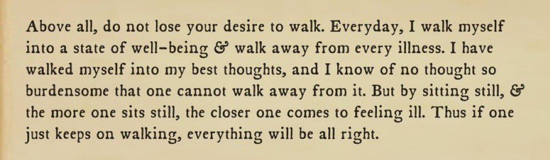 b6rbi's tweet photo. if one just keeps on walking, everything will be all right https://t.co/y9WzTMbvcG