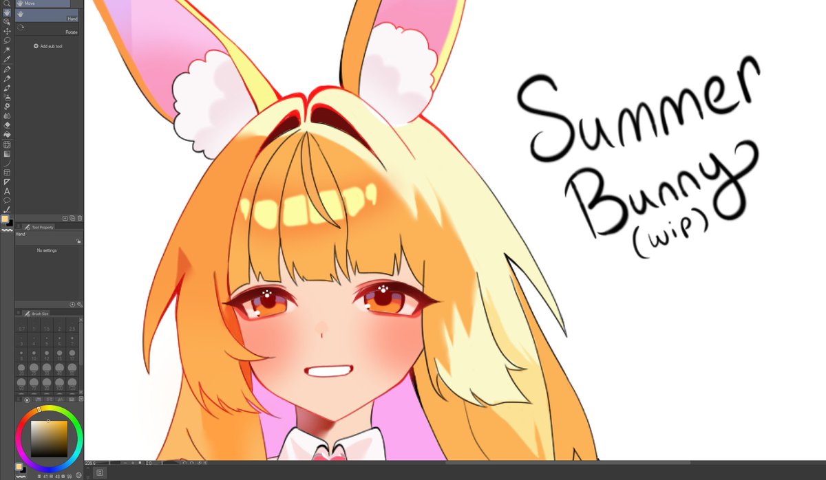 nekograves's tweet photo. wip 🐇🌈
#puroart https://t.co/bSJgXksJic