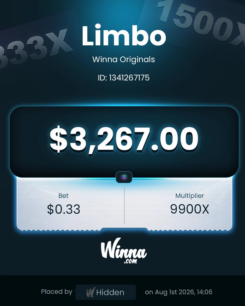 Winna's tweet photo. Lost 30 cents in the couch last week. This guy put his in Limbo and got $3,267 https://t.co/ZBGZbLyFO2