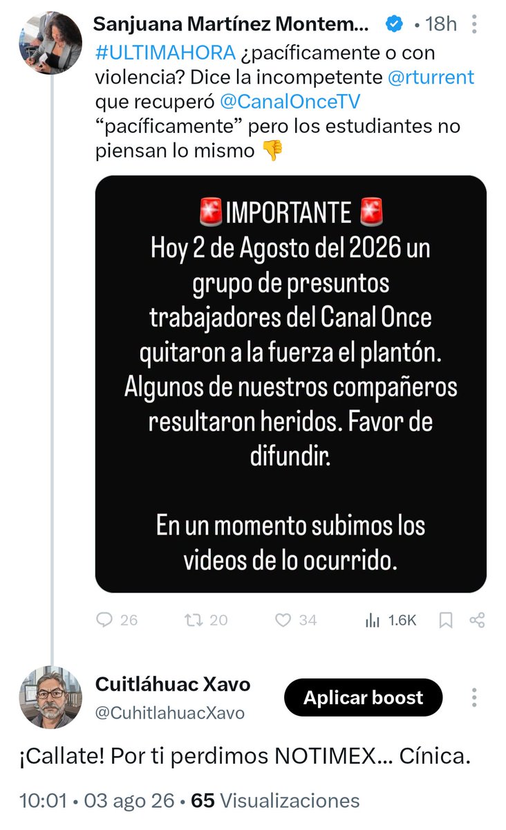 Cuitláhuac Xavo tweet media