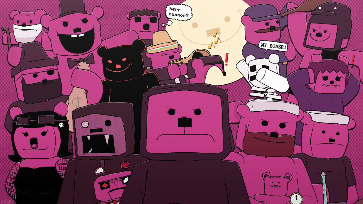 lanmition's tweet photo. the fucking awesome berrys of all time

most of the berrys and dave.exe by @The_Toonimator 
berry jr by @PadreSnowmizzle 

#fanarts #daveexe #davemicrowavesgames #berrythebear https://t.co/S2LE7PFJmo
