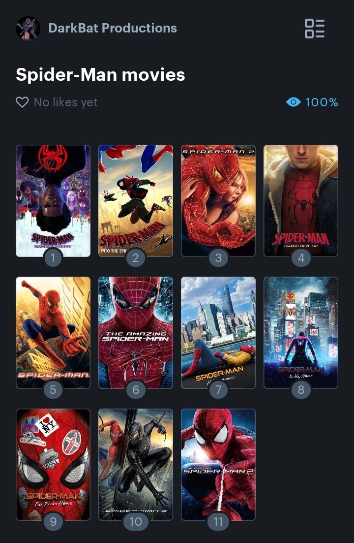 LeftlyElliot's tweet photo. I'm not ashamed of this, Spider-Man Brand New Day is the best Spider-Man movie since Spider-Man 2. https://t.co/2Th3ffYDHc