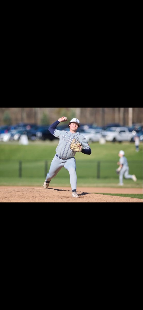 sjp_baseball's tweet photo. Congratulations to RHP Collin Thornburgh SJP ‘27 on his Commitment to further his academic and baseball career at the University of Rhode Island! @Collinthorn13 @RhodyBaseball https://t.co/oQHcrJlEeI