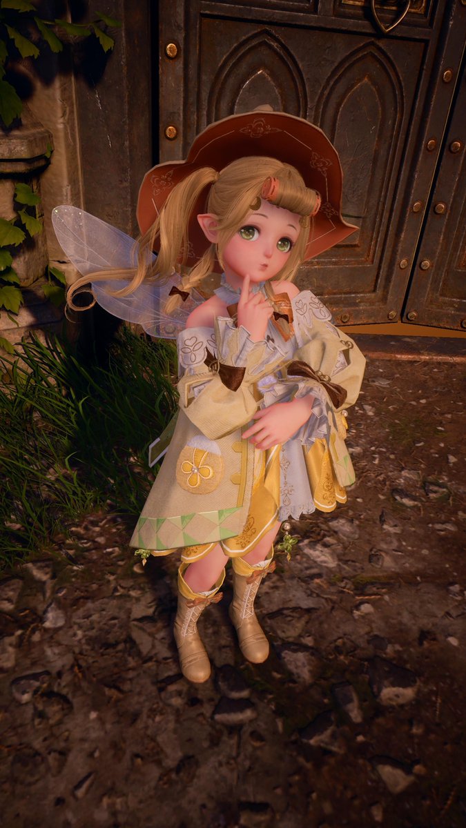 loricifer's tweet photo. @dawnbreaker_joy They already have such a cute version of a roller in Infinity Nikki, on Timis. They should have just made it like this 😭 https://t.co/F4UbeqQSXK