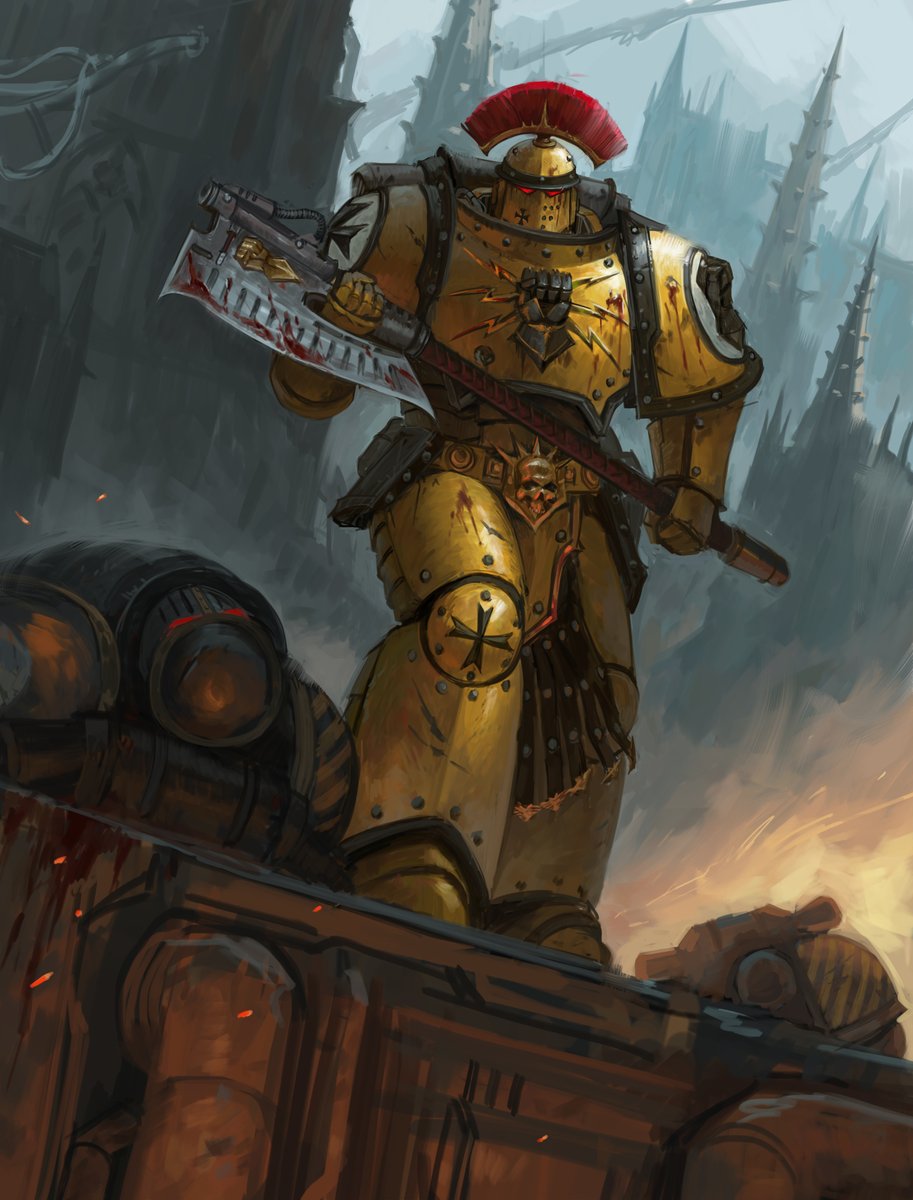IvanKlimenkoart's tweet photo. Imperial fists praetor
commission https://t.co/g1giAXwAMH