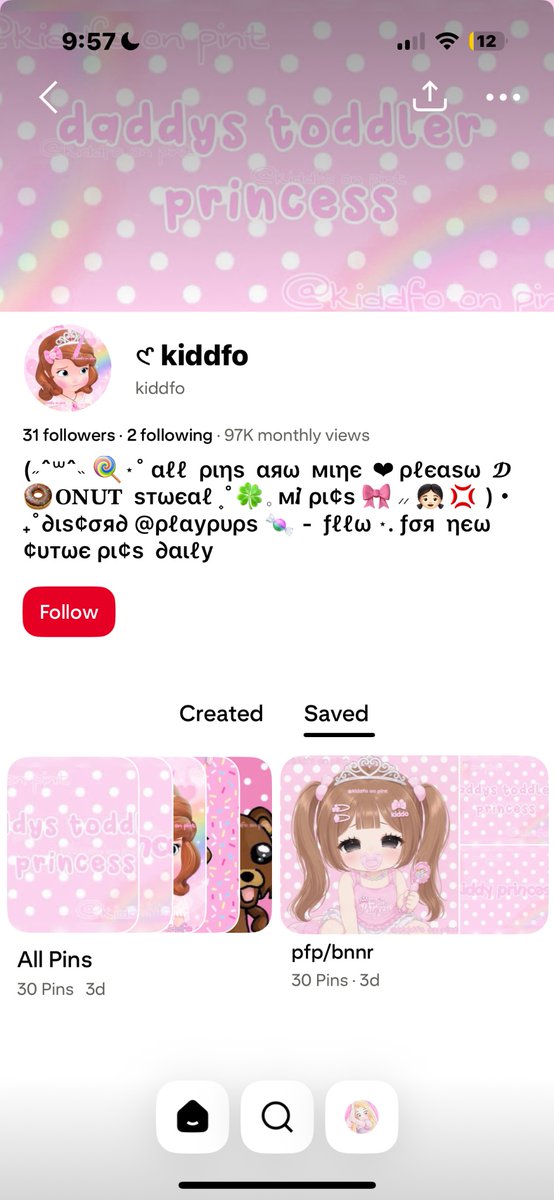 fairytoddler's tweet photo. Hello why ru Editing my watermark off MY pins that i Made and reposting them as ur Own😭 ur a Bum https://t.co/p7k8HVOC6l
